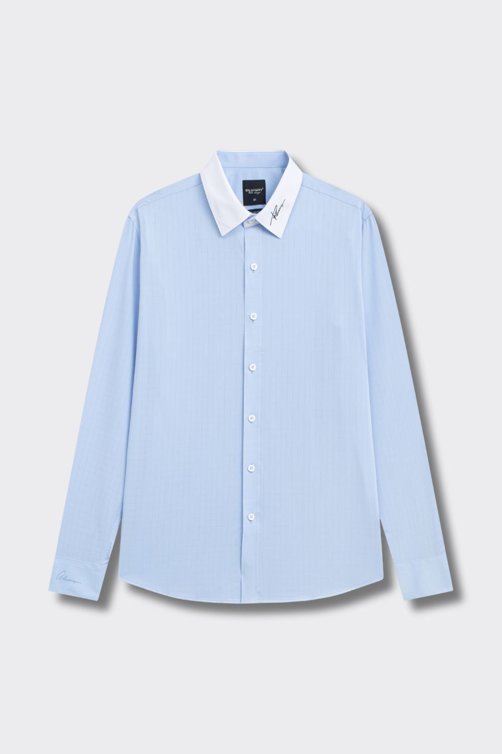 Blue Checkered Modal Fiber Shirt