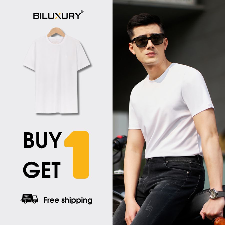 White Basic Bamboo Fiber T-Shirt